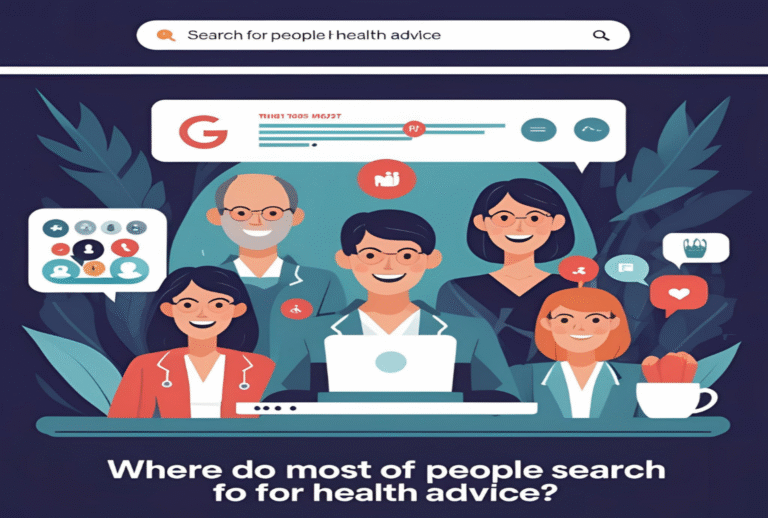 Where Do Most People Search for Health Advice?